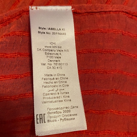 ICHI IABELLA KI Belted,  Kimono-Style Top - Picture 5 of 7